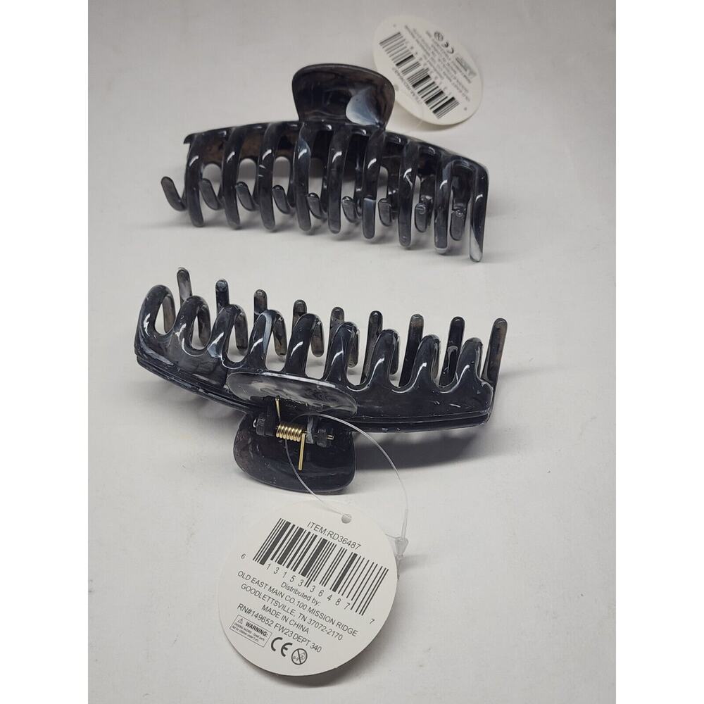 Large Hair Claw Clips for Women, Thin Thick Hair, Strong Hold 4 Inch 2 Pack